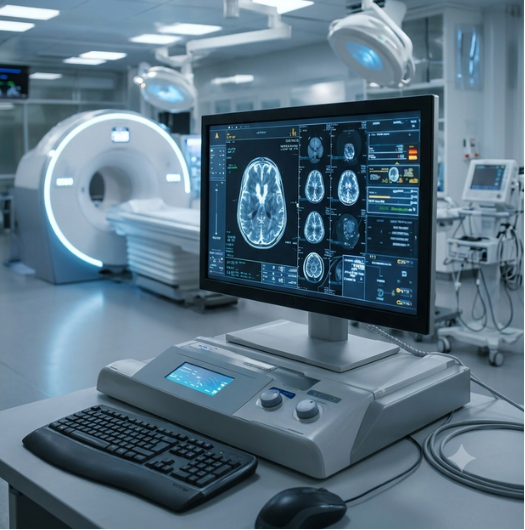 Medical image fusion combines CT, MRI, and PET imaging data into aligned 3D models for diagnostic and surgical applications, requiring purpose-built edge computing hardware for sustained multi-channel...